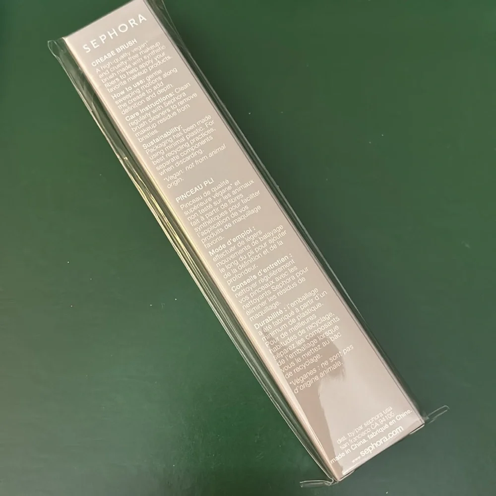 SEPHORA Crease Brush - Authentic Brand New- Cosmetic Makeup Brush